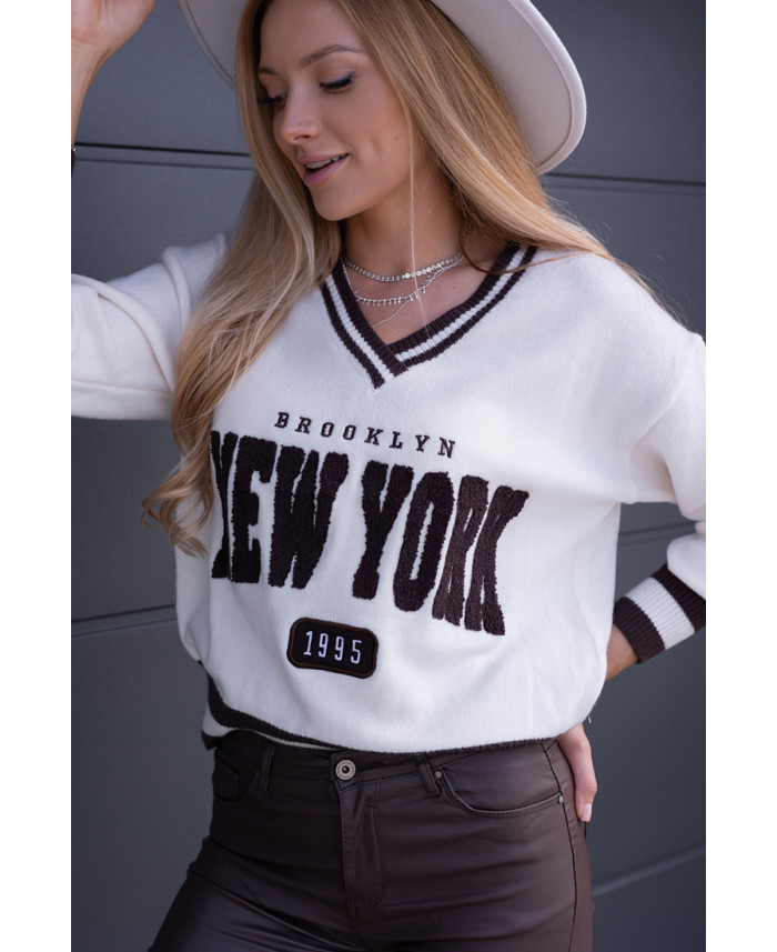 Sweter Brooklyn Brązowy