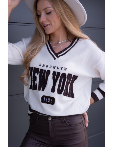 Sweter Brooklyn Brązowy