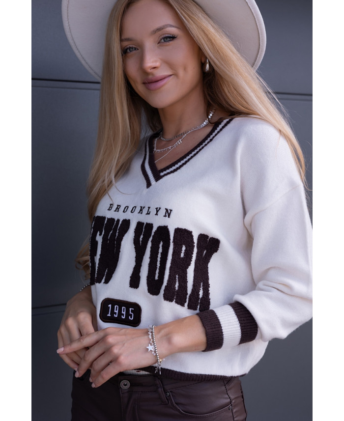 Sweter Brooklyn Brązowy