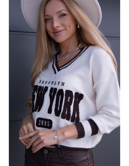 Sweter Brooklyn Brązowy