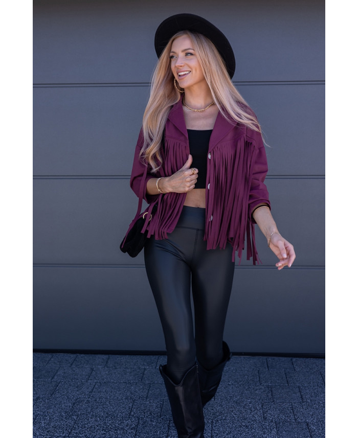 Kurtka Rotti Bordowa