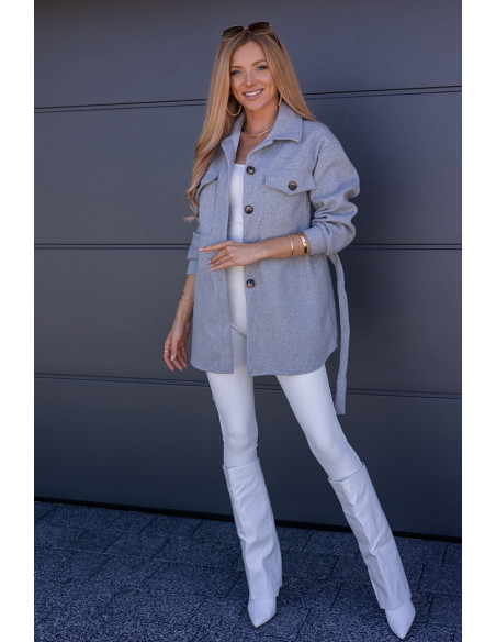 Kurtka Koszulowa Servo Szara