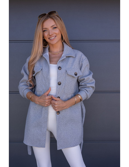 Kurtka Koszulowa Servo Szara