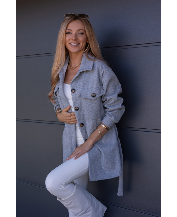 Kurtka Koszulowa Servo Szara