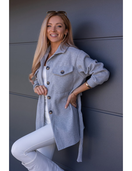 Kurtka Koszulowa Servo Szara