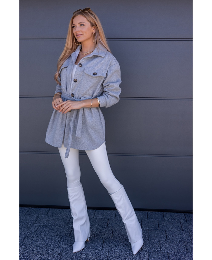 Kurtka Koszulowa Servo Szara