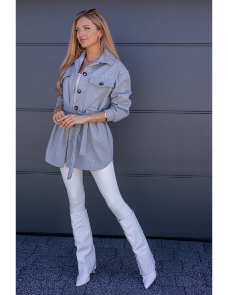 Kurtka Koszulowa Servo Szara