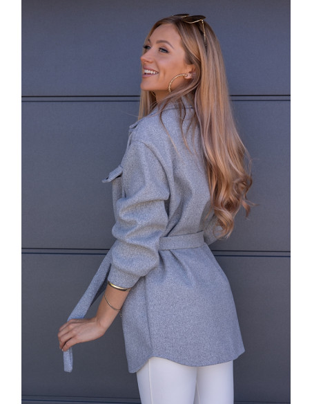 Kurtka Koszulowa Servo Szara