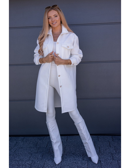 Kurtka Koszulowa Long Ekri