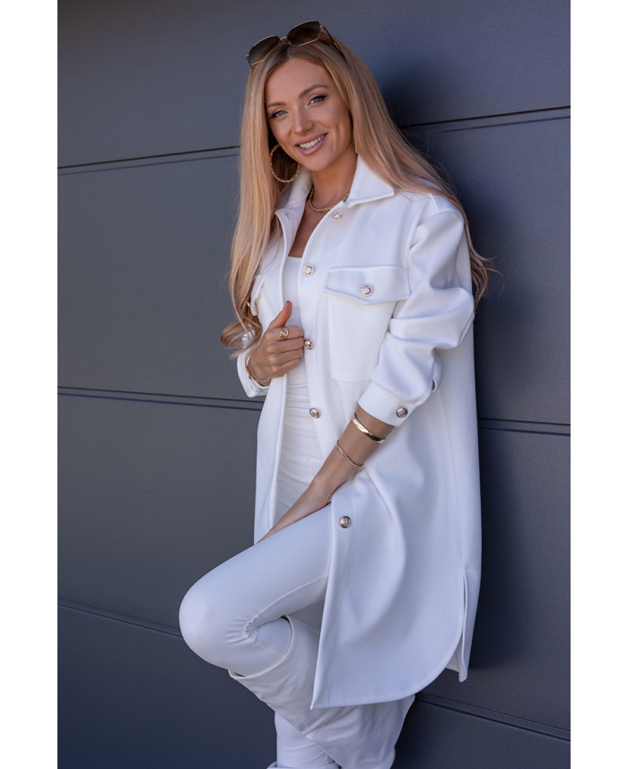 Kurtka Koszulowa Long Ekri