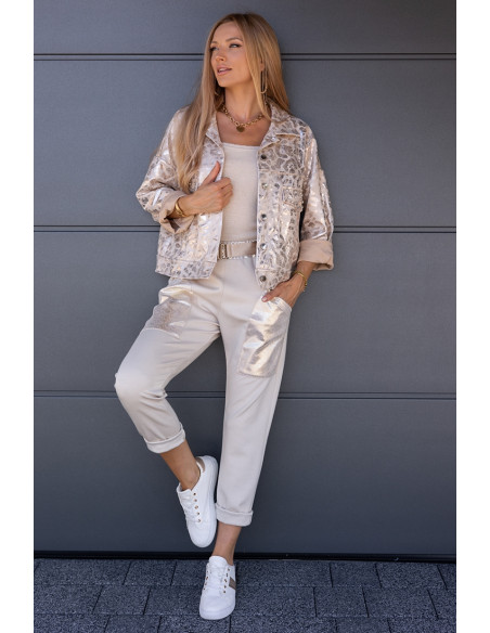 Kurtka Katana Panther Gold