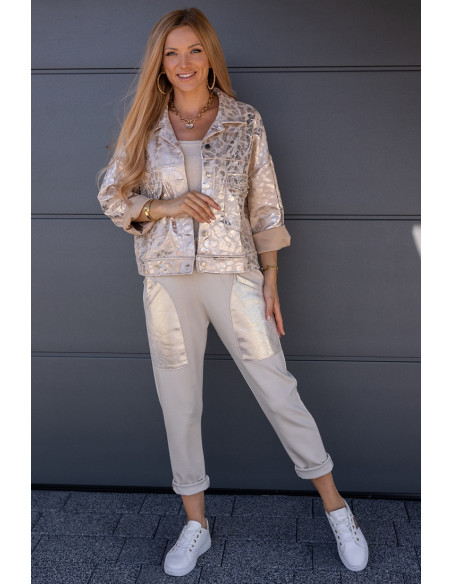 Kurtka Katana Panther Gold