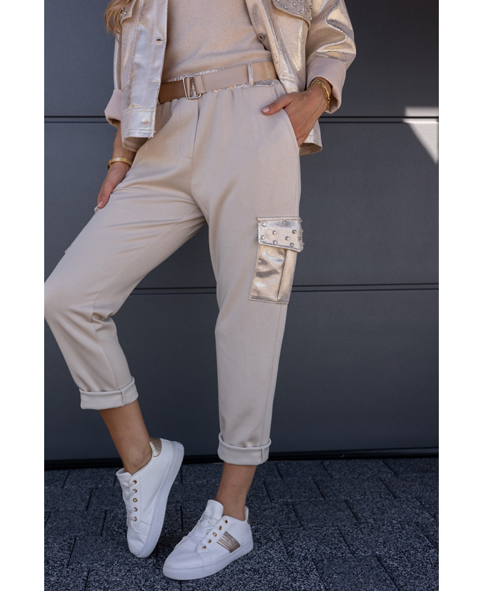 Spodnie Dorma Beżowe