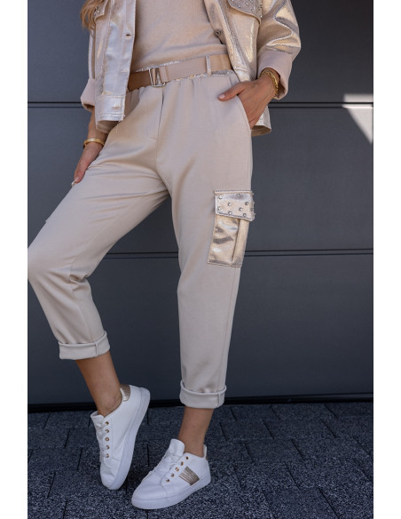 Spodnie Dorma Beżowe