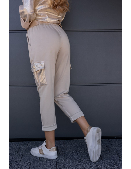 Spodnie Dorma Beżowe