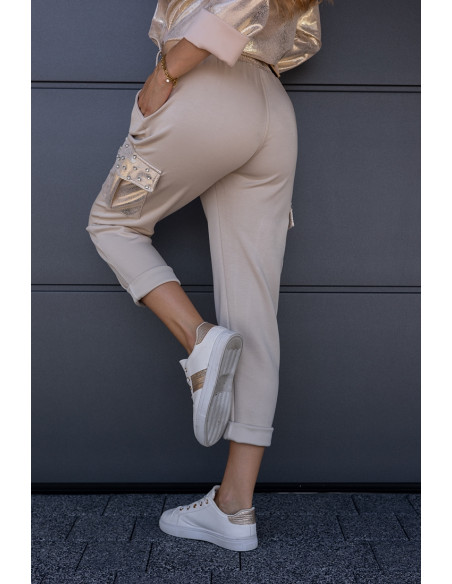 Spodnie Dorma Beżowe