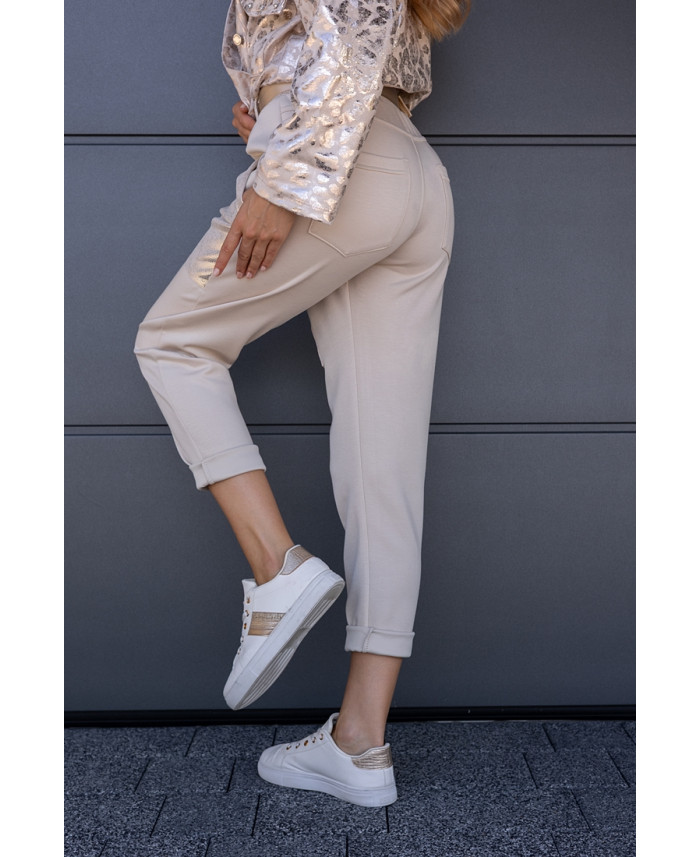 Spodnie Midde Beżowe