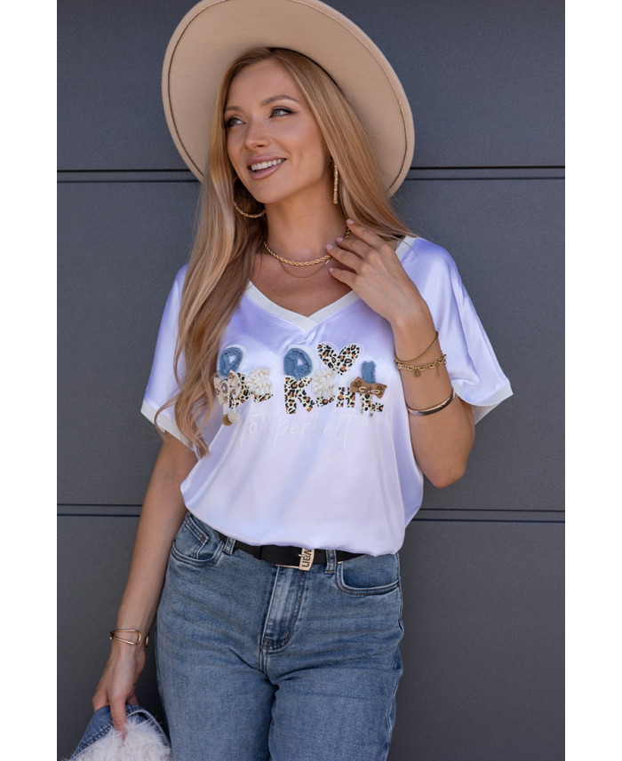 Bluzka Satin Be Rock