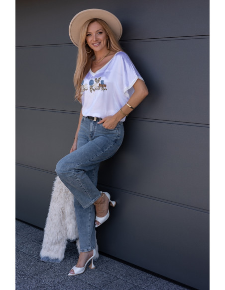 Bluzka Satin Be Rock