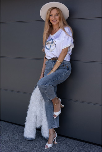 Spodnie Jeans Balloon Buttoni 2