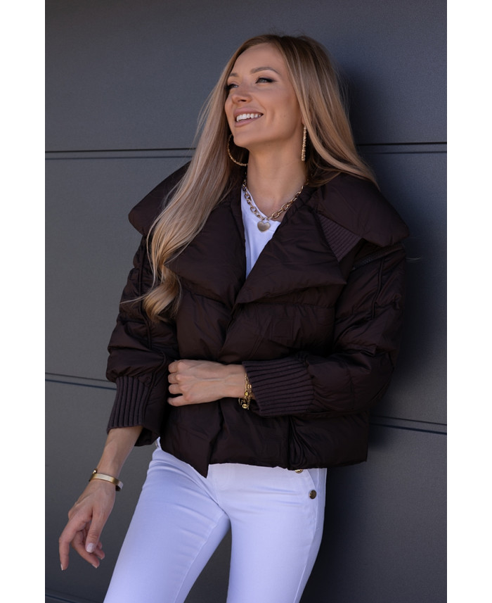 Kurtka Meegi Brązowa