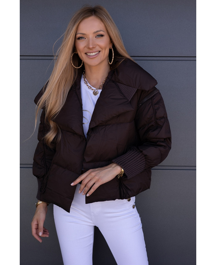 Kurtka Meegi Brązowa