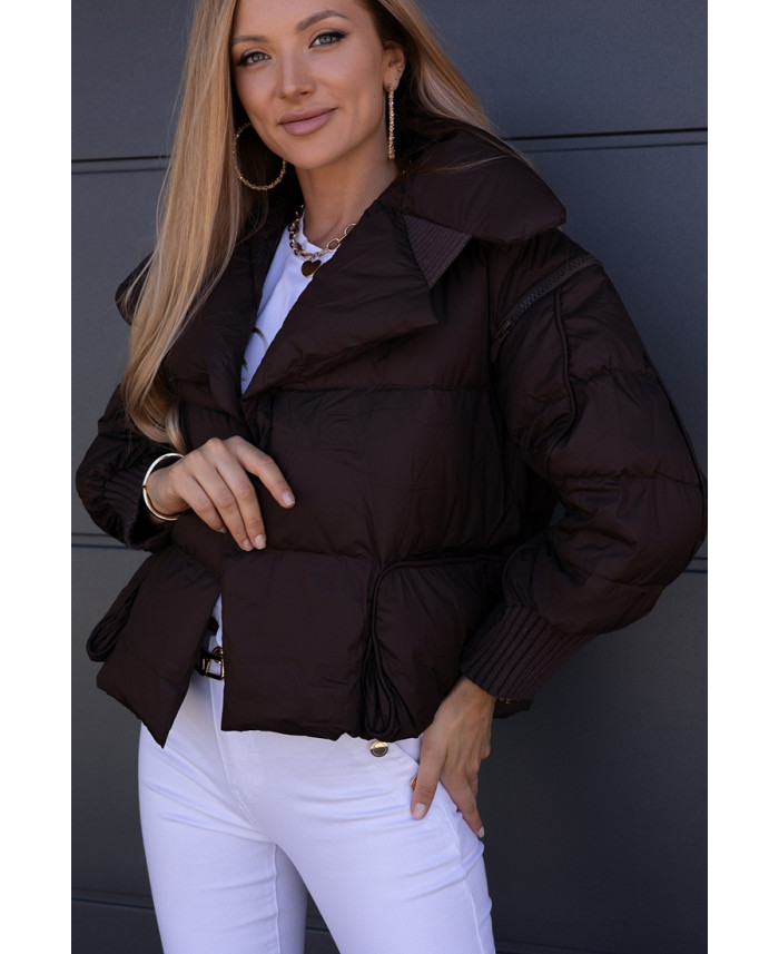 Kurtka Meegi Brązowa