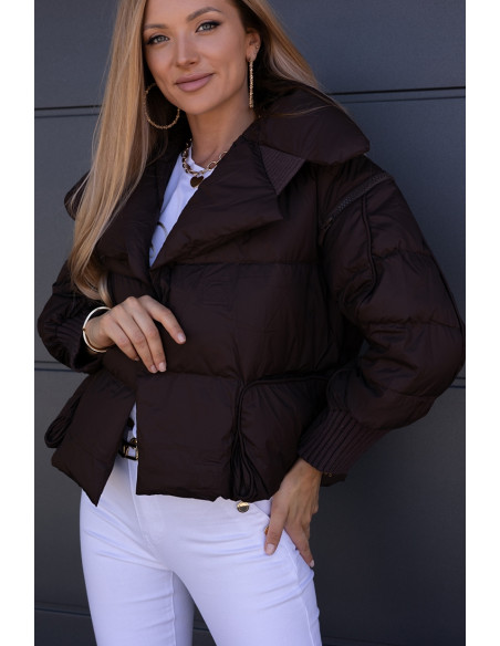 Kurtka Meegi Brązowa