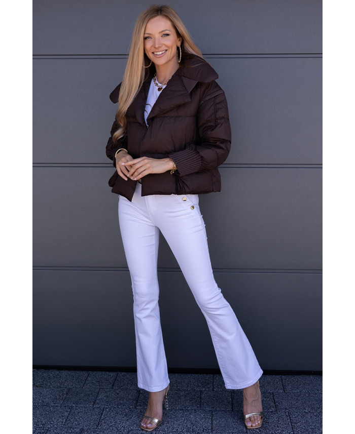 Kurtka Meegi Brązowa