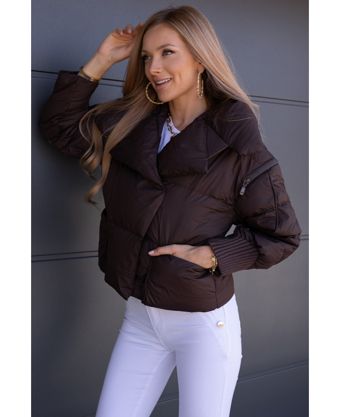 Kurtka Meegi Brązowa