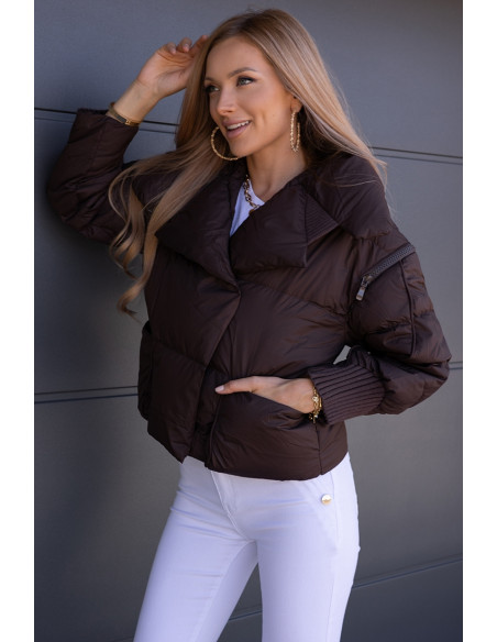 Kurtka Meegi Brązowa