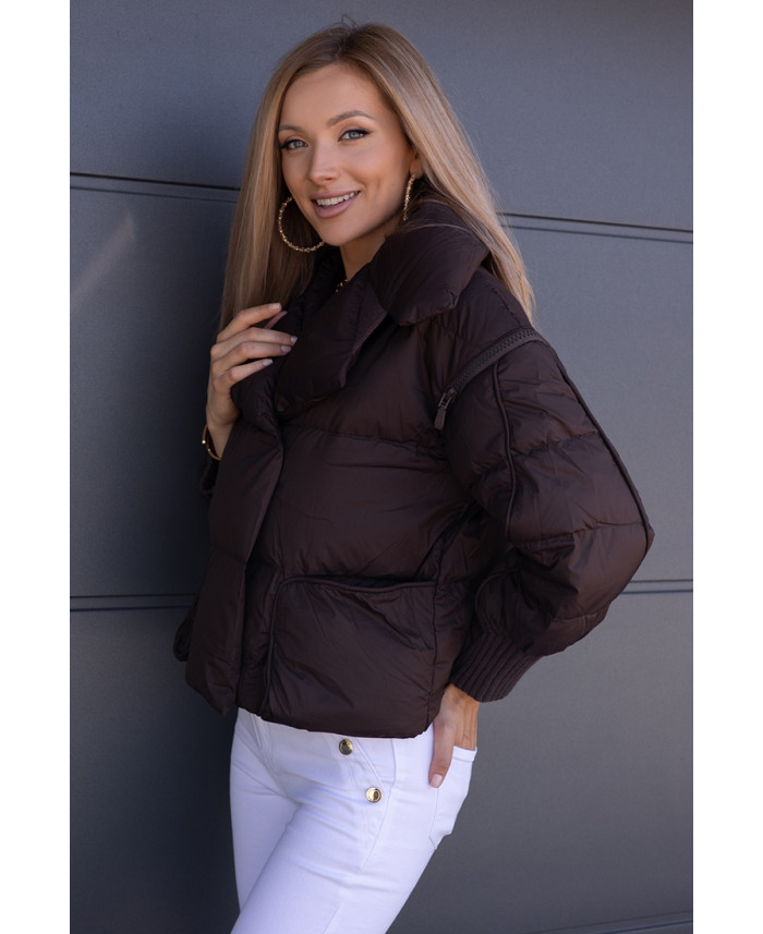 Kurtka Meegi Brązowa