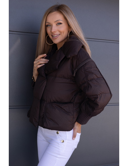 Kurtka Meegi Brązowa