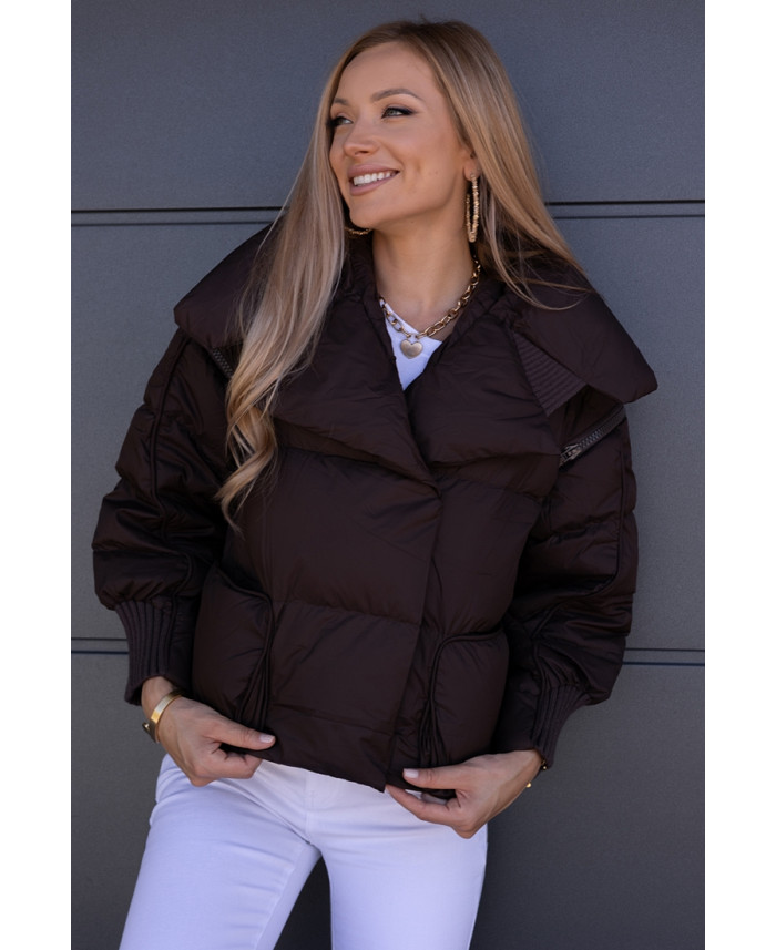 Kurtka Meegi Brązowa