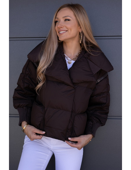 Kurtka Meegi Brązowa