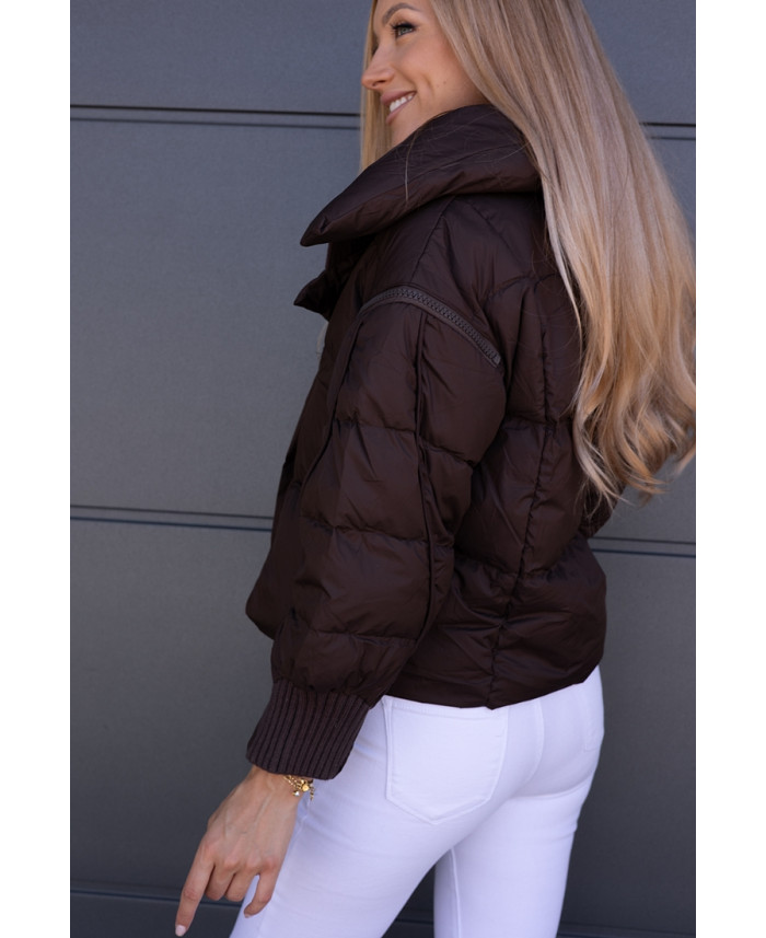 Kurtka Meegi Brązowa