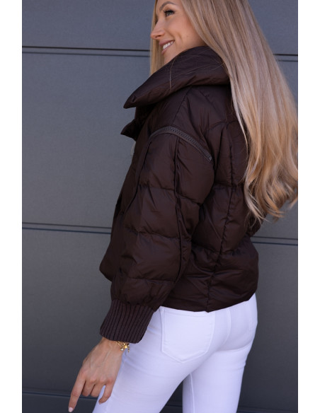 Kurtka Meegi Brązowa