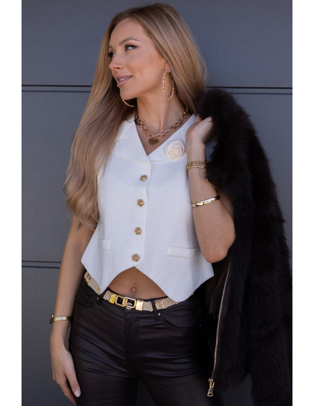 Bluzka Kamizelka Lora