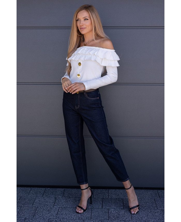 Bluzka Hiszpanka Finez Biała