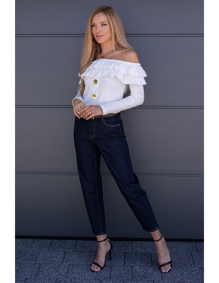 Bluzka Hiszpanka Finez Biała