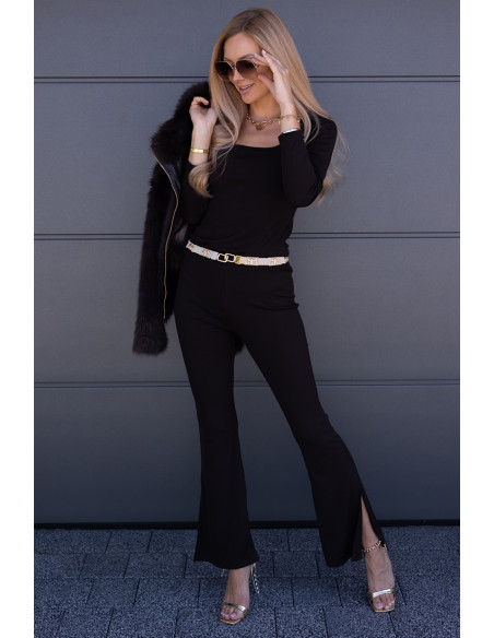 Komplet Lenna Brązowy