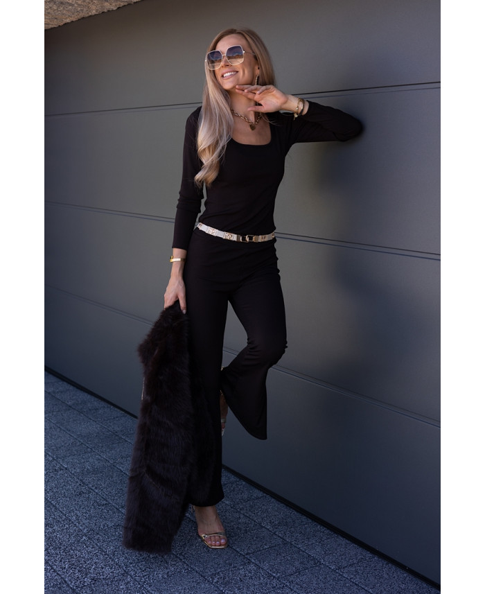 Komplet Lenna Brązowy