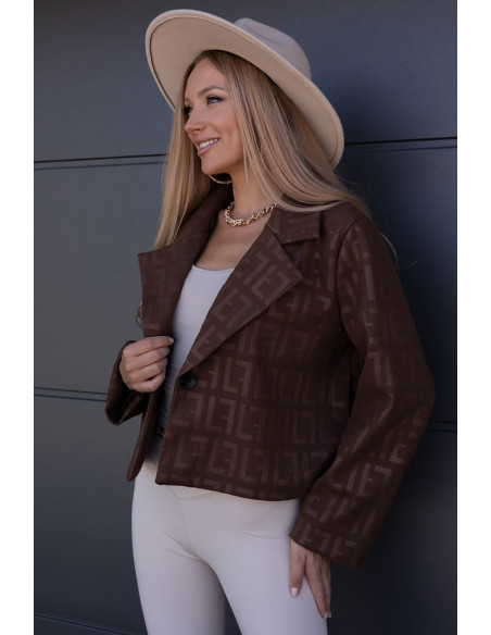 Kurtka Fend Brązowa