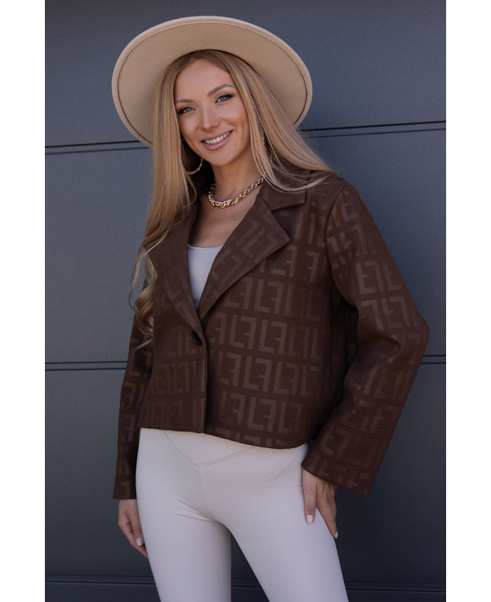 Kurtka Fend Brązowa