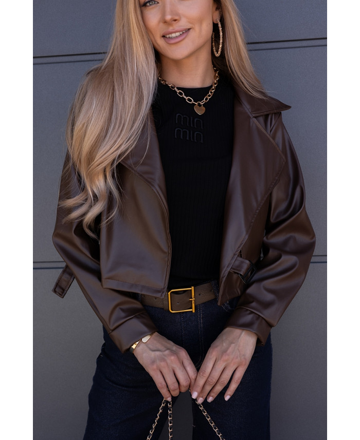 Kurtka Ekoskaj Dorma Brązowa