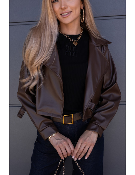 Kurtka Ekoskaj Dorma Brązowa