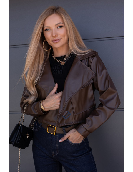 Kurtka Ekoskaj Dorma Brązowa