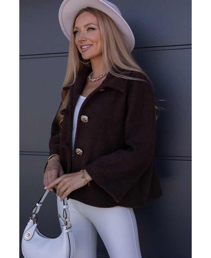 Kurtka Nida Brązowa