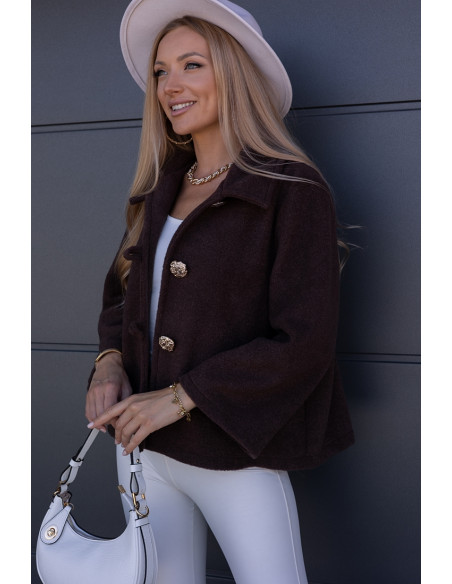 Kurtka Nida Brązowa