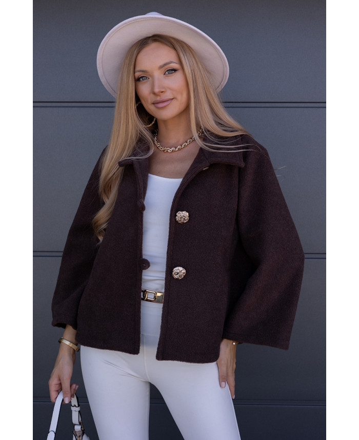 Kurtka Nida Brązowa